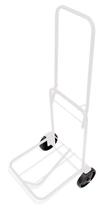 Carrinho De Carga Dobrável 50kg Branco C/ Elástico
