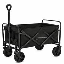 Carrinho de Carga Dobrável Multiuso Camping Praia Feira Pet 100KG Ornament Wagon