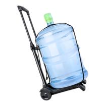 Carrinho de Carga Plataforma 2 Rodas Dobrável Portátil p/ Casa Bagagens Transporte Bolsas Caixas Mudança Compras Porta Malas Dia dos Pais