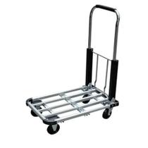 Carrinho De Carga Plataforma Dobrável Portátil Alumínio Aço