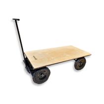 Carrinho de Carga Plataforma Grande 500 kg Rolwes