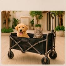 Carrinho De Carga Transporte Dobrável e Portátil até100kg Carrinho De Carga Transporte Dobrável e Portátil até100kg