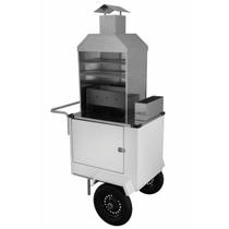Carrinho de Churrasco Econômico Rodas Pneumáticas Cefaz