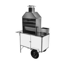 Carrinho de Churrasco Luxo com Rodas Pneumáticas Cefaz Carrinho de Churrasco Luxo com Rodas Pneumáticas Cefaz