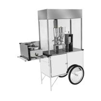 Carrinho De Churros Com Rodas De Bicicleta - Cefaz