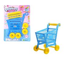 Carrinho De Compras Brinquedo Infantil Super Mercado Grande Faz de Contas Imaginação Carrinho De Compras Brinquedo Infantil Super Mercado Grande Faz de Contas Imaginação