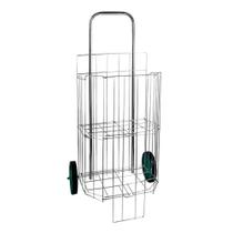 Carrinho de Compras Dobrável com Rodízio 33x43cm 5700ARF para Uso Diário Aramefer