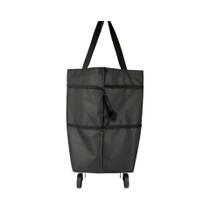 Carrinho De Compras Dobrável Leve Com Rodas, Portátil Para Transporte De Compras No Mercado