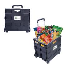 Carrinho De Compras Dobrável Que Vira Maleta 25kg Ajax Carrinho De Compras Dobrável Que Vira Maleta 25kg Ajax