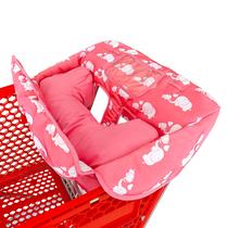 Carrinho de Compras e Capa para Cadeira Alta Love&Go com Almofada Macia