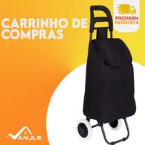 Carrinho De Compras Feira Dobravel - Suporta 30 Kg - Mor