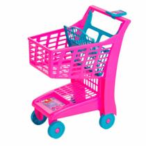 Carrinho de Compras Infantil - Market - Pink - Magic Toys Carrinho de Compras Infantil - Market - Pink - Magic Toys