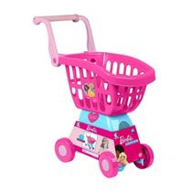 Carrinho de compras infantil original barbie cheff cotiplas