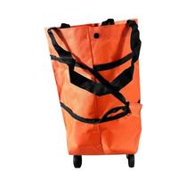 Carrinho De Compras Leve, Dobrável E Portátil Com Rodas, Estilo Mochila Para Uso Doméstico