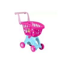 Carrinho de Compras Supermercado 50cm - Barbie- Cotiplás Carrinho de Compras Supermercado 50cm - Barbie- Cotiplás