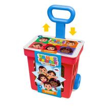Carrinho de Compras Turma da Mônica 24 Peças Vamos Brincar e Aprender!