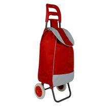 Carrinho De Compras Vermelho Leve Tudo Feira Mercado Praia Carrinho De Compras Vermelho Leve Tudo Feira Mercado Praia