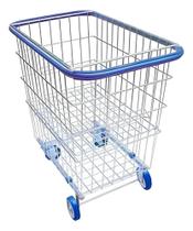 Carrinho De Condominio Compras Supermercado 215 Litros Resistente