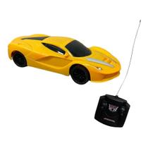 Carrinho De Controle Remoto 1:24 Importway Amarelo