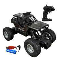 Carrinho De Controle Remoto 4x4 Monster Truck Blink Preto Carrinho De Controle Remoto 4x4 Monster Truck Blink Preto