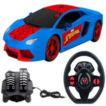 Carrinho de Controle Remoto 7 Funções Homem-Aranha Webcontrol - Candide Carrinho de Controle Remoto 7 Funções Homem-Aranha Webcontrol - Candide