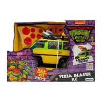 Carrinho de Controle Remoto 7 Funções Tartarugas Ninja Furgão Pizza Blaster - Candide 7417