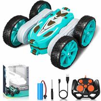 Carrinho De Controle Remoto Acrobatico 360 Graus Pirueta Carro Maluco Off-Road 4x4 Stunt Car 2.4ghz Bateria Recarregavel Com Luz LED Kizumba - Carrinho De Controle Remoto Acrobatico 360 Graus Pirueta Carro Maluco Off-Road 4x4 Stunt Car 2.4ghz Bateria Recarregavel Com Luz LED Kizumba -
