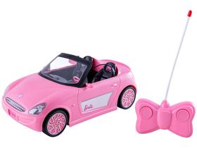 Carrinho de Controle Remoto Barbie Style Car - 7 Funções Candide Rosa