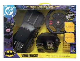 Carrinho De Controle Remoto Batman Batmóvel Candide 2022