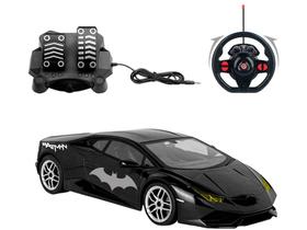 Carrinho de Controle Remoto Batman Dark Running - 7 Funções Candide Carrinho de Controle Remoto Batman Dark Running - 7 Funções Candide