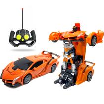 Carrinho de Controle Remoto Brinquedo Infantil Laranja Carrinho de Controle Remoto Brinquedo Infantil Laranja