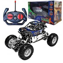 Carrinho de Controle Remoto Brinquedo infantil Rally Speed X-Brave 4x4 Off Road