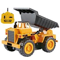 Carrinho De Controle Remoto Brinquedo Trator Construção 1:32 - DM Toys