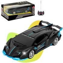 Carrinho De Controle Remoto Bugatti Brinquedo Corrida Veloz Com Luz Pilha Preto Kizumba Carrinho De Controle Remoto Bugatti Brinquedo Corrida Veloz Com Luz Pilha Preto Kizumba