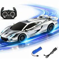 Carrinho De Controle Remoto Bugatti Brinquedo Corrida Veloz Com Luz Recarregavel Kizumba - Carrinho De Controle Remoto Bugatti Brinquedo Corrida Veloz Com Luz Recarregavel Kizumba -