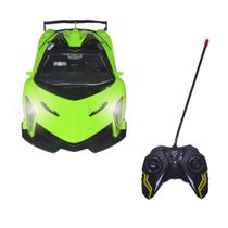 Carrinho de Controle Remoto Carro Esportivo Lamborghini Verde Carrinho de Controle Remoto Carro Esportivo Lamborghini Verde