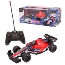 Carrinho De Controle Remoto Com Luz Carro Infantil Formula Z