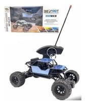 Carrinho De Controle Remoto Com Suspensão Big Foot Off Road azul