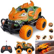 Carrinho De Controle Remoto Dinossauro Monster Big Foot 4x4