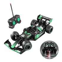 Carrinho De Controle Remoto F1 Recarregável Simula Fumaça