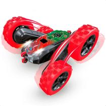 Carrinho De Controle Remoto Flipcar Manobras 4x4 Bateria Recarregável Plástico +4 Anos Brinquedo Polibrinq - CAR2262 Carrinho De Controle Remoto Flipcar Manobras 4x4 Bateria Recarregável Plástico +4 Anos Brinquedo Polibrinq - CAR2262
