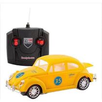 Carrinho de Controle Remoto Fusca Polibrinq