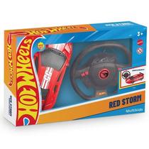 Carrinho de Controle Remoto HOT Wheels Vermelho Multikids Carrinho de Controle Remoto HOT Wheels Vermelho Multikids
