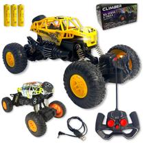 Carrinho De Controle Remoto Jeep Climber Subida Na Terra