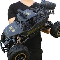 Carrinho de Controle Remoto Jeep Monster Truck Gigante Recarregável 4x4 de Alta Qualidade Carrinho de Controle Remoto Jeep Monster Truck Gigante Recarregável 4x4 de Alta Qualidade
