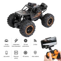 Carrinho de Controle Remoto Jeep Off-Road Com Câmera Wi-fi FPV Em Tempo Real Tira Fotos e Filma Hd Carrinho de Controle Remoto Jeep Off-Road Com Câmera Wi-fi FPV Em Tempo Real Tira Fotos e Filma Hd