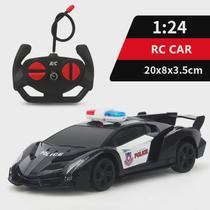 Carrinho De Controle Remoto Lamborghini preto Carrinho De Controle Remoto Lamborghini preto