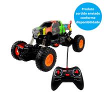 Carrinho de Controle Remoto - Max Road - 2 Motores - Sortido - 1:18 - 23 cm - Polibrinq