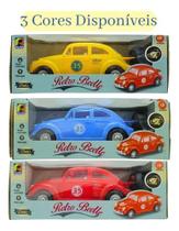 Carrinho De Controle Remoto Mini Fusca 3 Funções 22CM Color - Brinquedos Infantil Carrinhos Fusquinha - Vermelho Carrinho De Controle Remoto Mini Fusca 3 Funções 22CM Color - Brinquedos Infantil Carrinhos Fusquinha - Vermelho