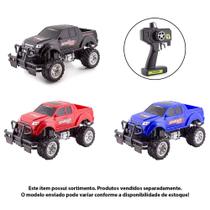 Carrinho de Controle Remoto - Monster Truck - 7 Funções - Sortido - Polibrinq